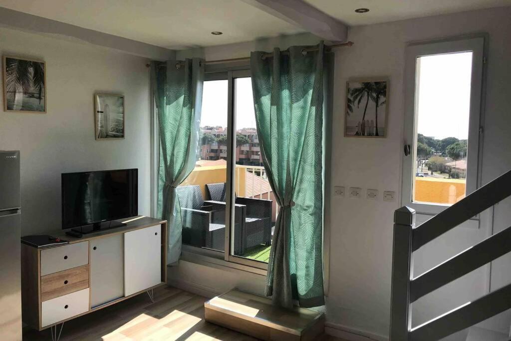Residence Port Soleil Duplex T3 46 M2 Climatise Gruissan Dış mekan fotoğraf
