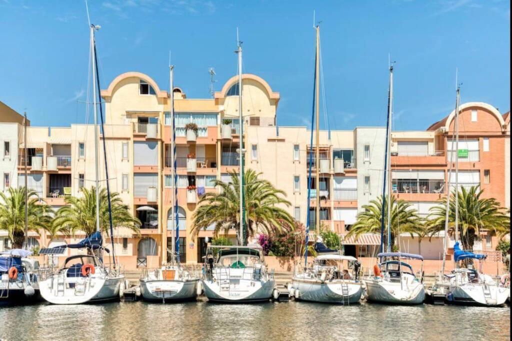 Residence Port Soleil Duplex T3 46 M2 Climatise Gruissan Dış mekan fotoğraf